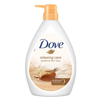 Body Wash :- Dove Relaxing Shea Butter Body Wash with Vanilla